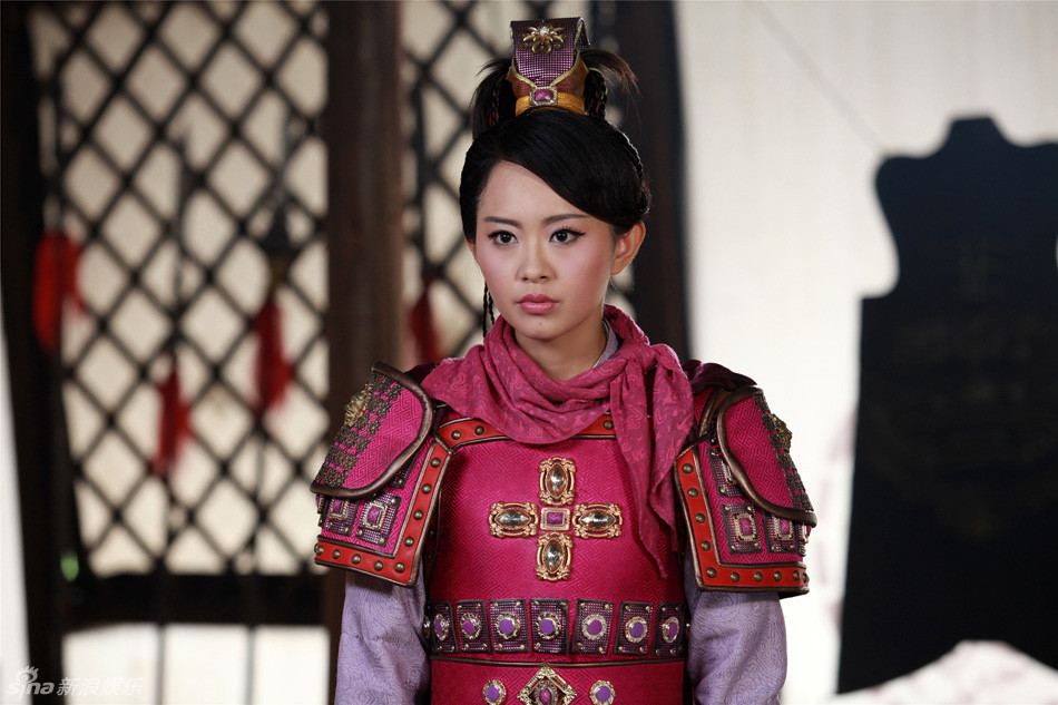 《隋唐英雄4》正在江苏卫视热播,剧中,孙耀琦饰演隋唐女将樊梨花