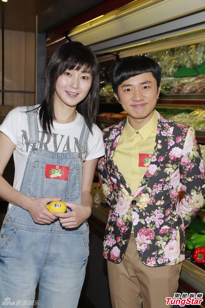 组图:王祖蓝拒女友再与张继聪有吻戏