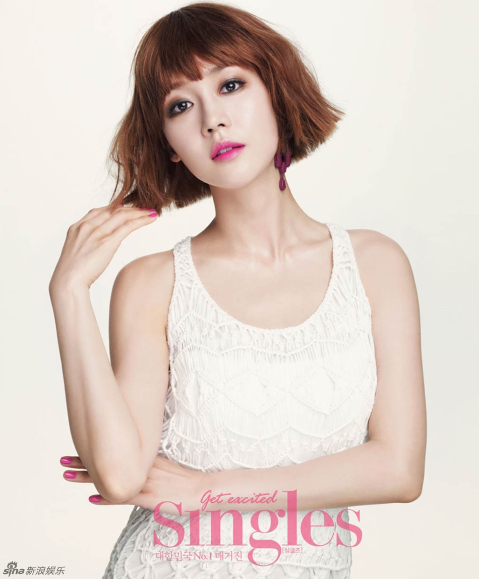 高清图:清纯美女成宥利拍短发写真变蛇蝎美人_高清图集_新浪网