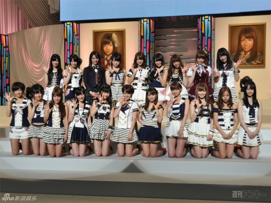 组图:2011年第三届akb48选拔总选举排名回顾_高清图集_新浪网