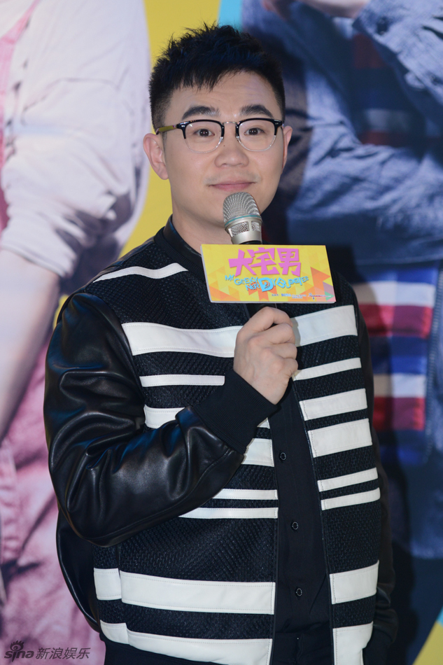 萧敬腾《大宅男》首映 拍摄时雨就没停过