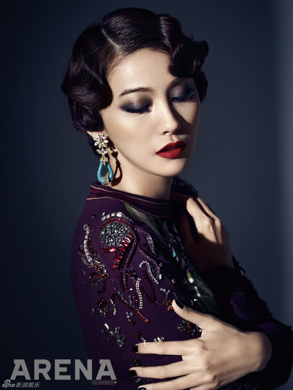 组图:演员柳仁英拍写真 演绎浓艳诱人魅惑_高清图集_新浪网