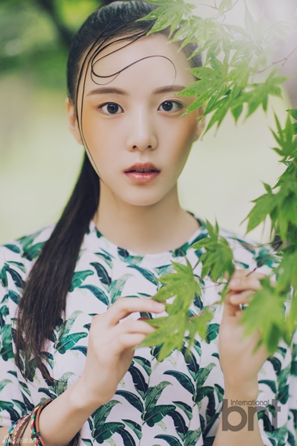 25】【明星】李烈音拍写真 清爽空灵似精灵