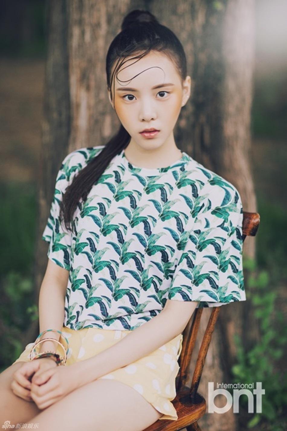 组图:韩星李烈音拍写真 清爽空灵似精灵_高清图集_新浪网