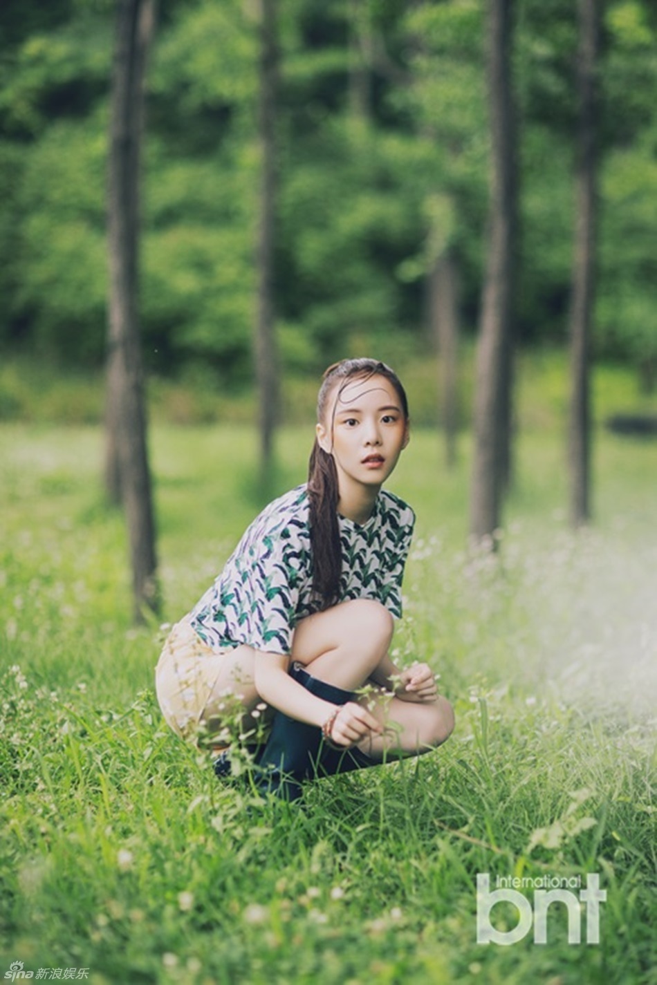 组图:韩星李烈音拍写真 清爽空灵似精灵_高清图集_新浪网