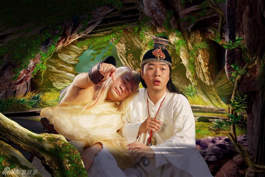 新浪娱乐讯 《神医大道公前传》正在央视八套黄金档热播.