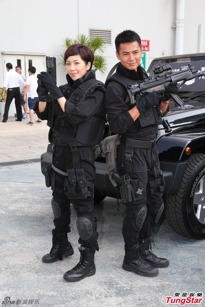 组图:马德钟期待飞虎3 钟嘉欣改称"钟男欣"