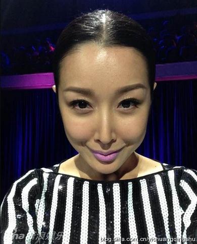 42岁孙悦晒近照变锥子脸网友直呼认不出