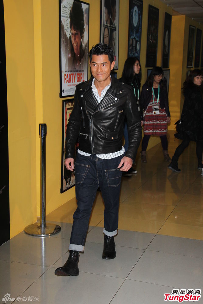 郭富城亮相三岔口座谈脱队惹争议