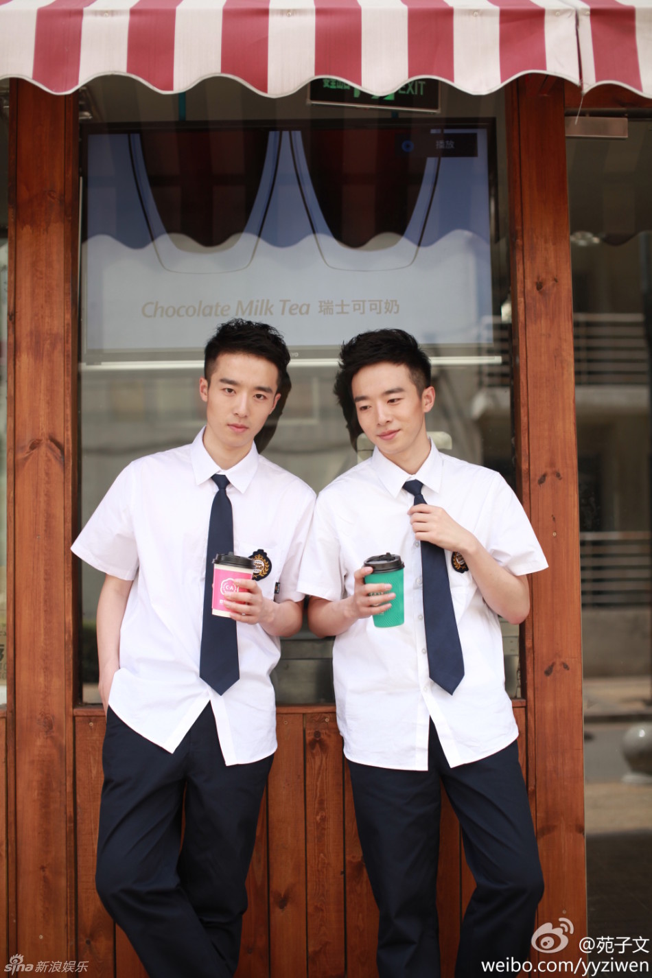 北大最帅双胞胎走红