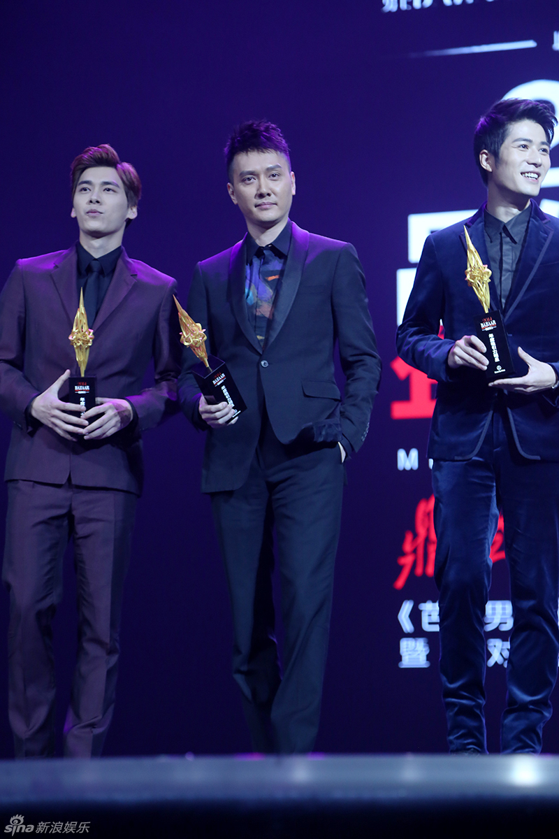 冯绍峰李易峰邓超陈学冬同台获奖 被侃幂的男人_高清图集_新浪网