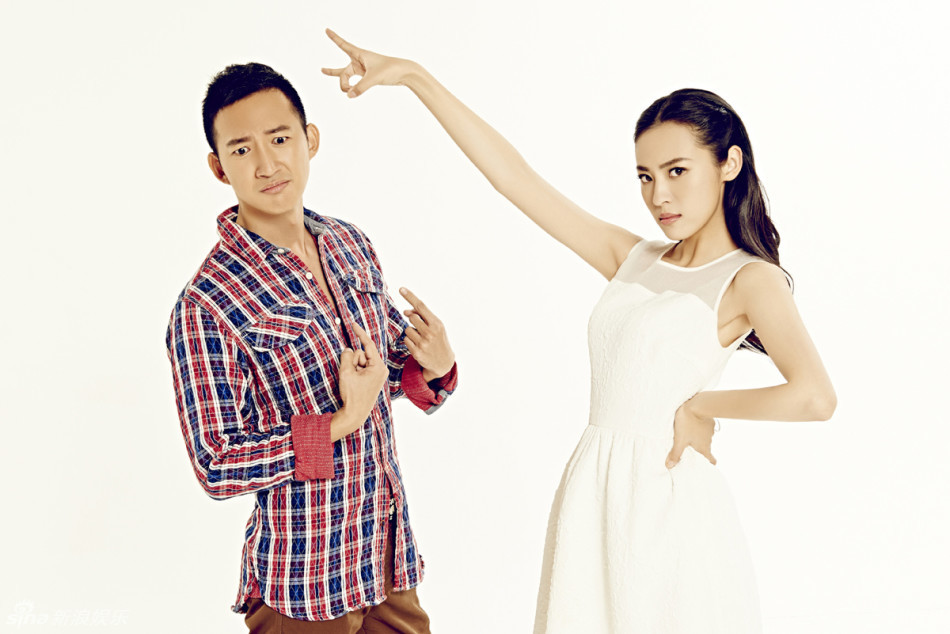 组图:周放王阳爆甜蜜大片 温馨浪漫默契十足_高清图集_新浪网