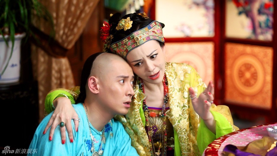 组图:王琳出演《鹿鼎记》 饰韦春花土豪气十足