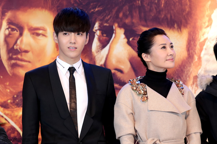 18】【明星】吴亦凡许晴携手亮相首映礼 或出演《大叔帮帮忙》演姐弟