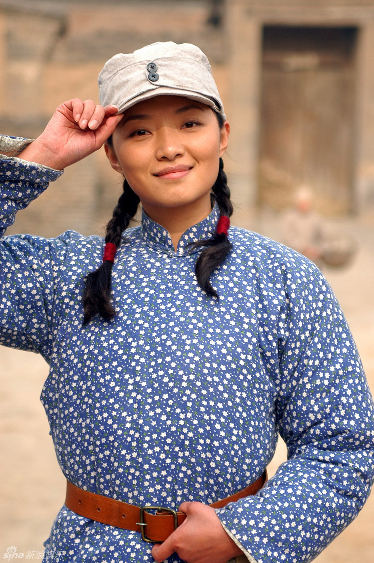 《亮剑》梁林琳饰演烈女杨秀芹