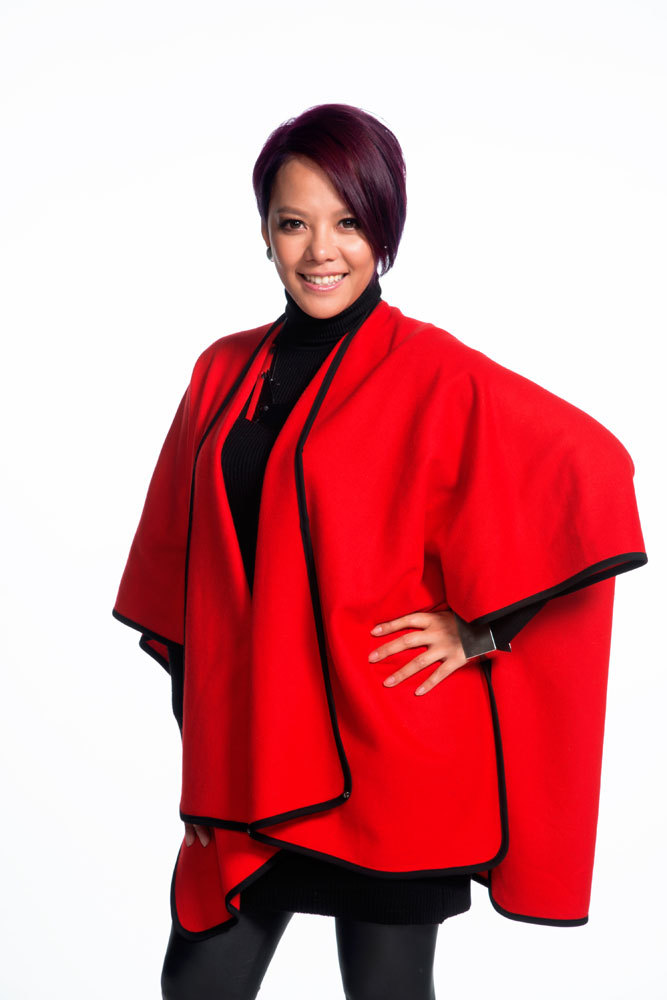 张惠春新年写真大红大紫 不靠姐姐张惠妹_高清图集_新浪网