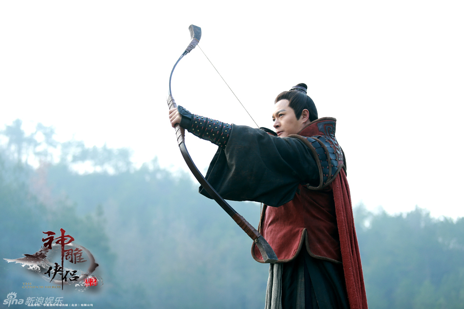 组图:《神雕》郑国霖版郭靖三观正 感化杨过