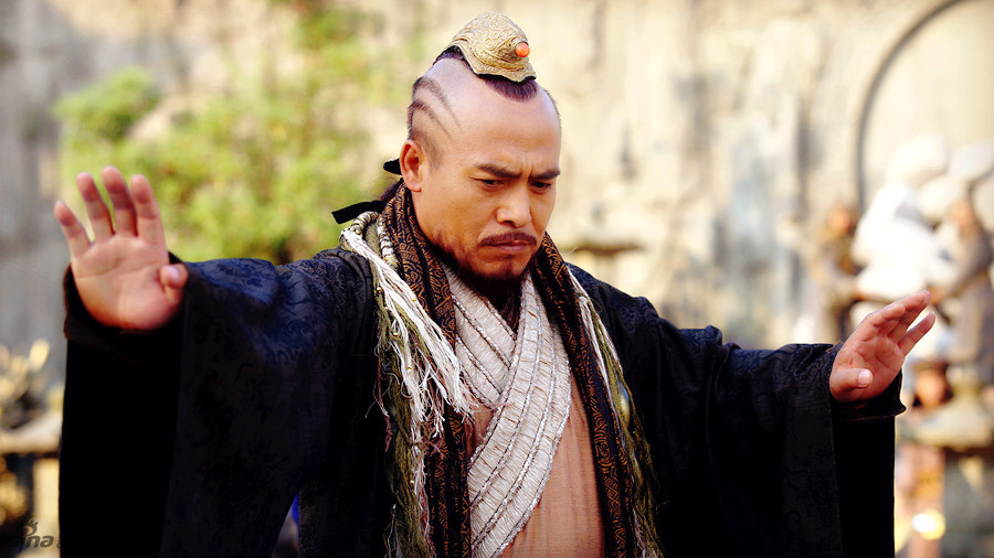 组图:黑子《神雕侠侣》颠覆演绎"金轮国师"