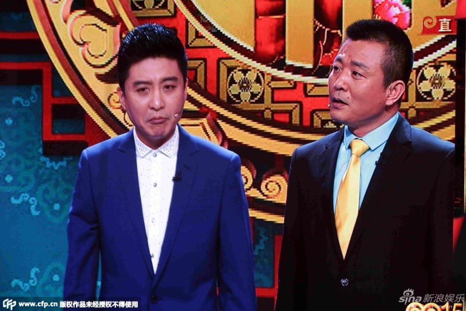 组图:央视羊年春晚周炜武宾相声《圈子》