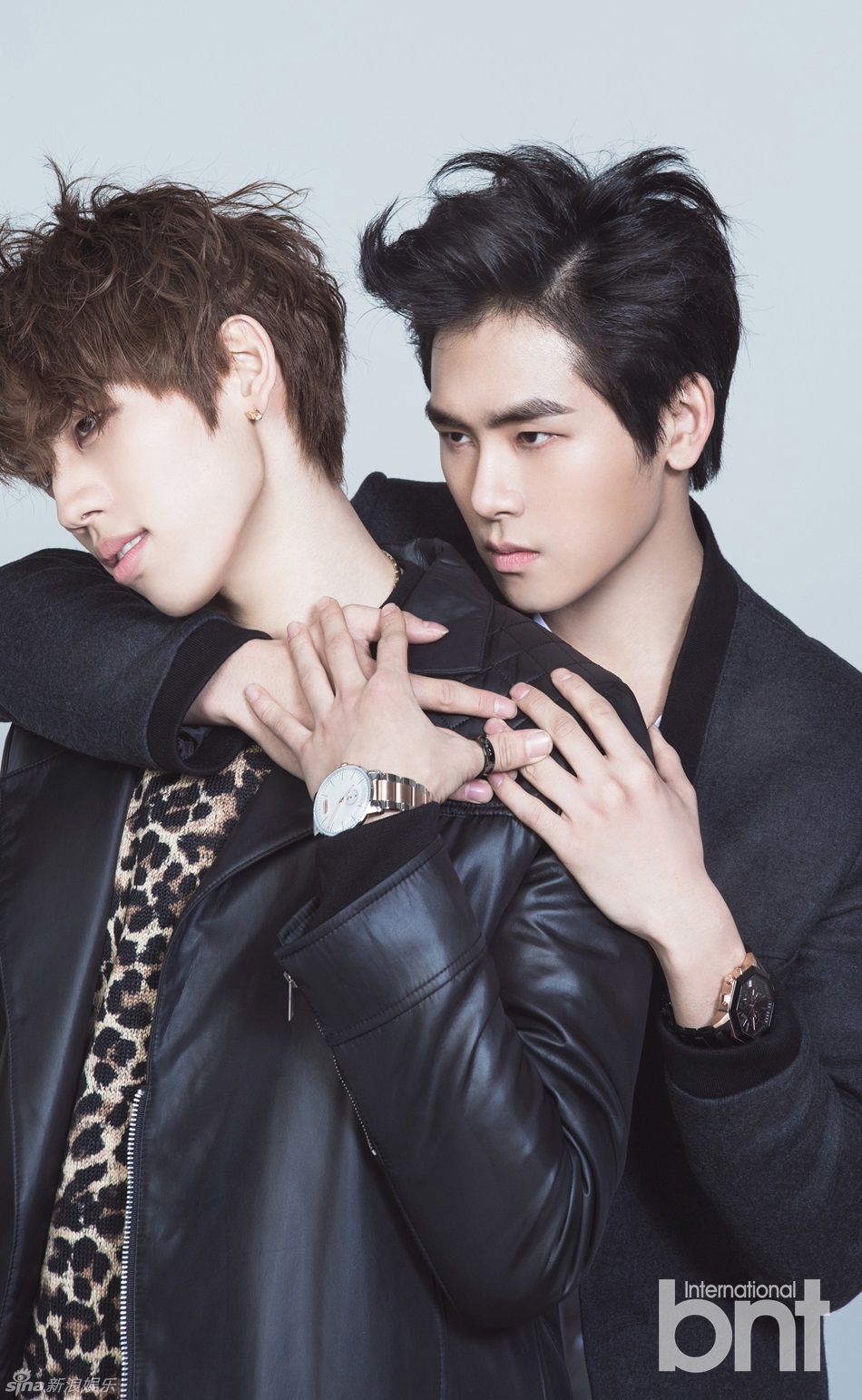 组图:韩团infinite h写真 两男勾肩搭背_高清图集_新浪网