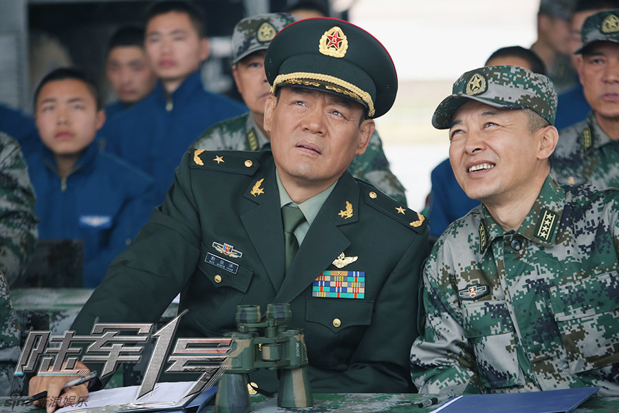 组图陆军1号首曝剧照飒爽英姿展军魂