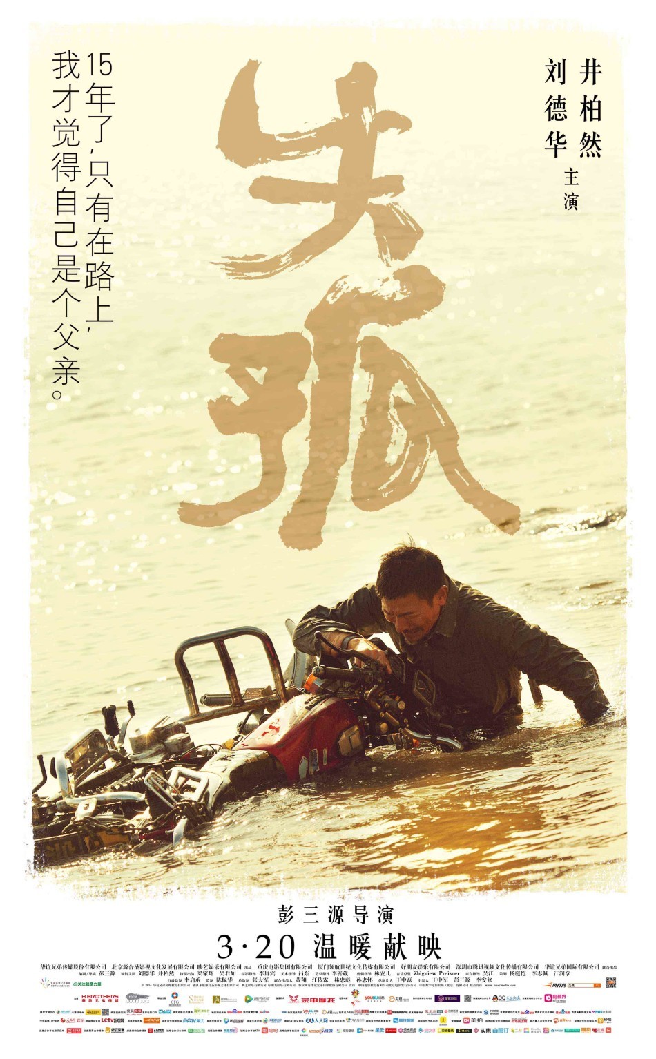 新浪娱乐讯 《失孤》3月20日登陆全国各大院线