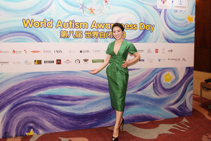 组图:王碧儿出席"世界自闭症日"慈善晚宴_高清图集_新浪网