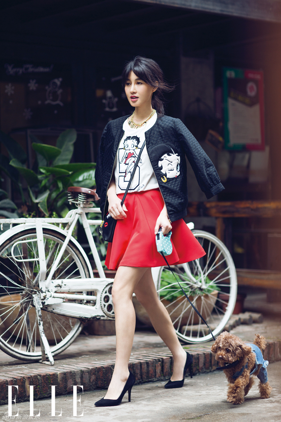 组图:陈燃初夏fun趣街拍 告别暗淡迎接色彩_高清图集_新浪网