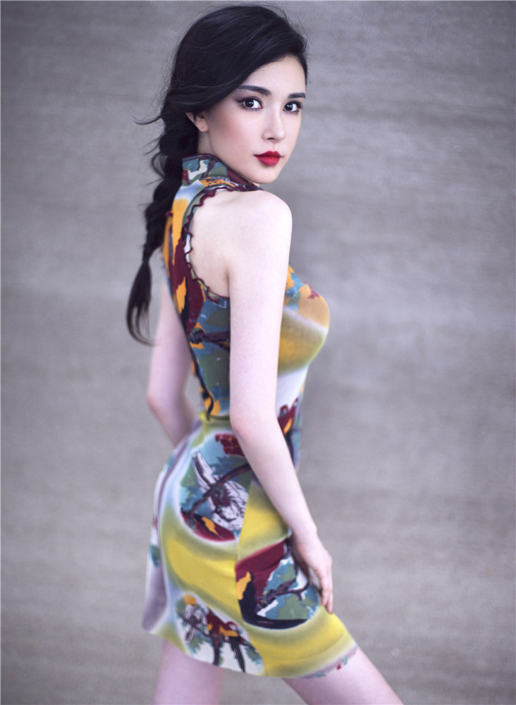 葛思然写真大片宛如油画少女娴静优雅