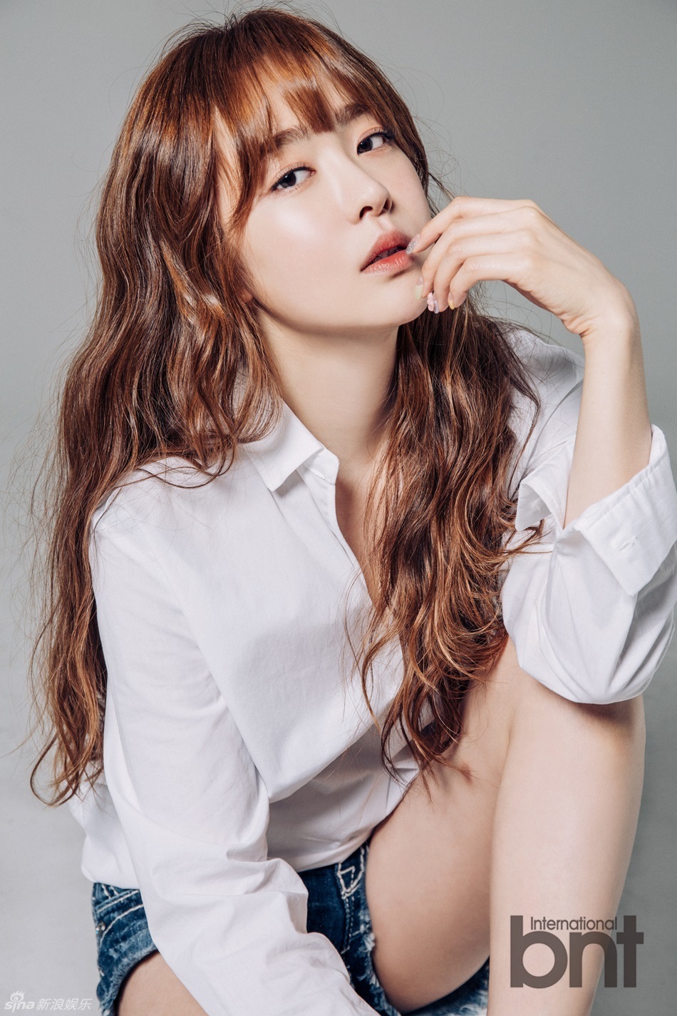 组图:韩女团as前成员刘小英写真 热裤秀美腿_高清图集_新浪网