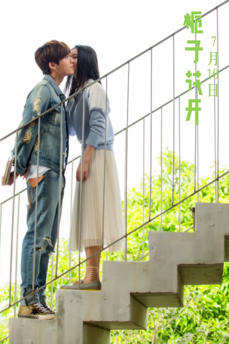 新浪娱乐讯 何炅首次执导,将于7月10日暑期公映的青春电影《栀子花开