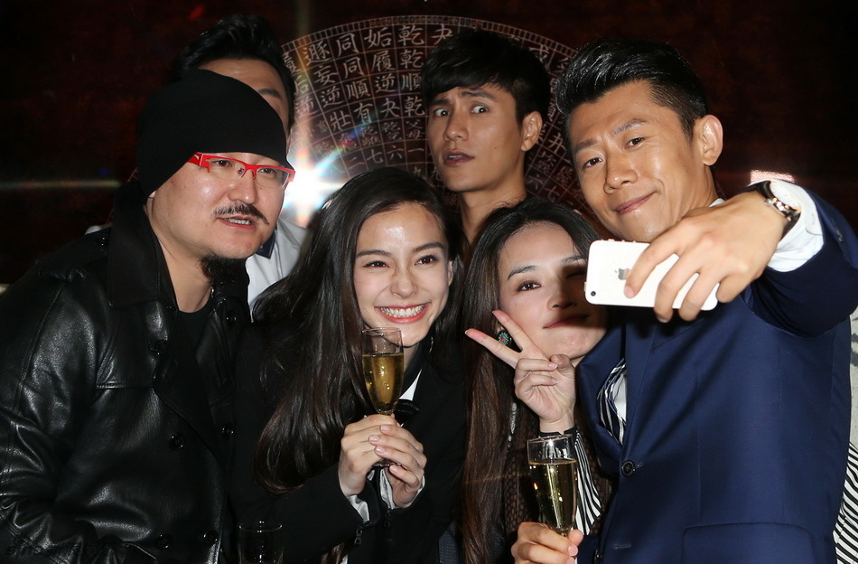 舒淇angelababy西装帅气