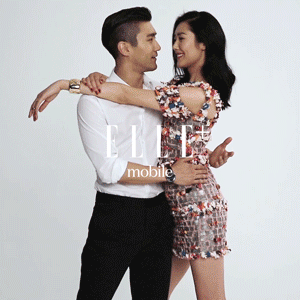 “石榴夫妇”拍大片