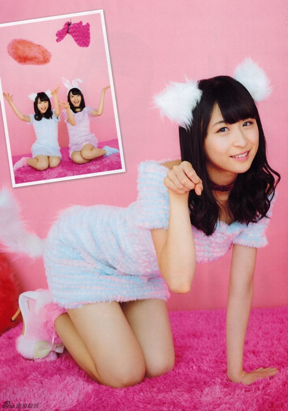 组图:akb48萌妹玩cosplay 跪地翘臀性感万分_高清图集_新浪网