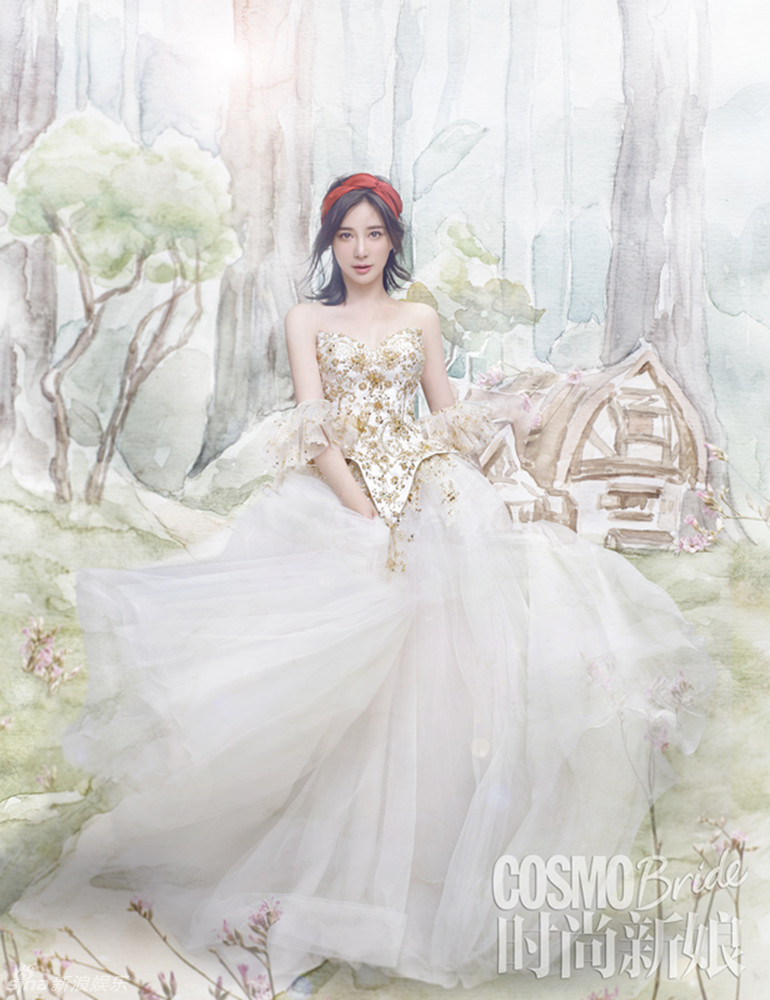 新浪娱乐讯 近日,女星熊乃瑾为某时尚杂志拍摄了一组"童话公主"系列的