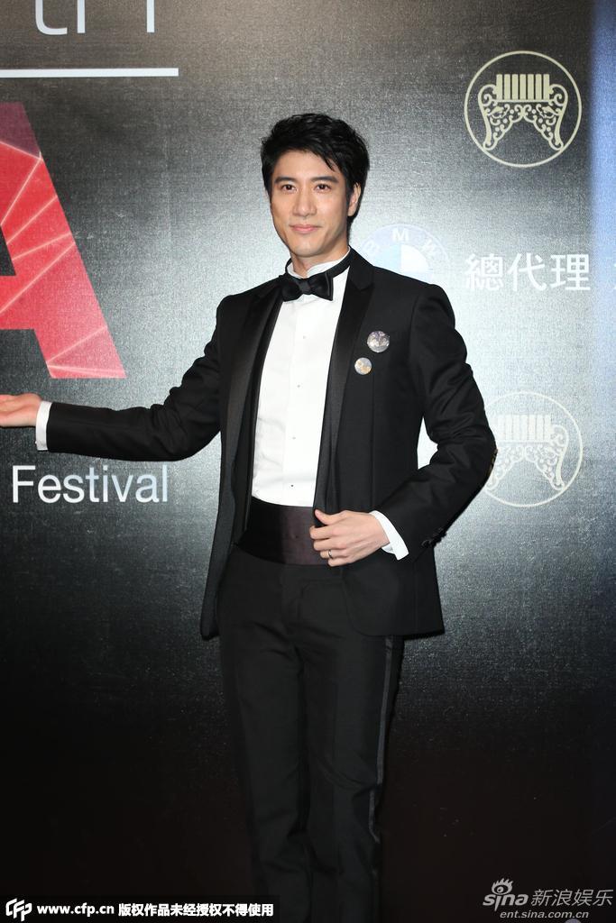 图为王力宏帅气亮相.图库供稿