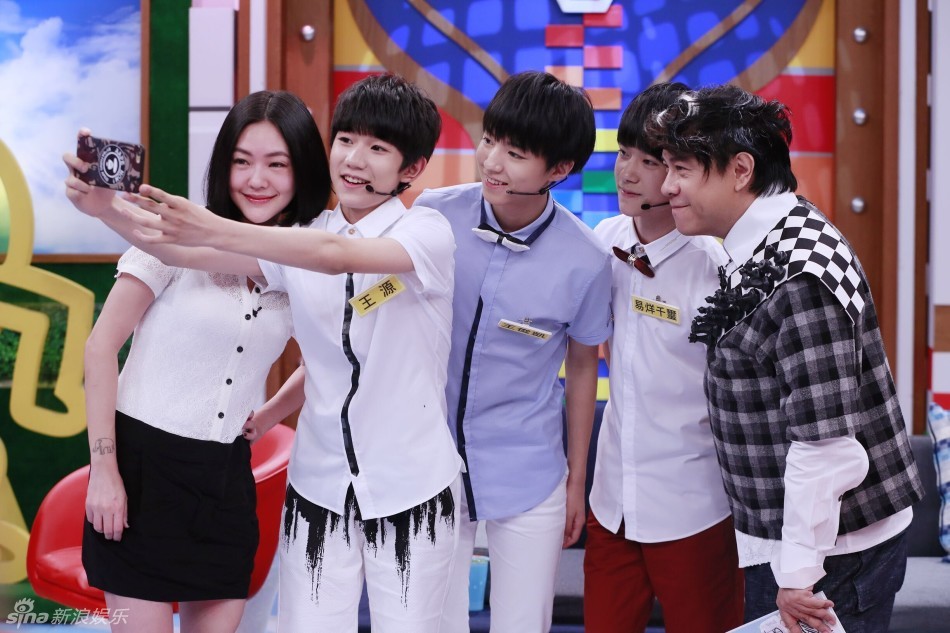 首次参与台湾综艺录制的tfboys在节目中自爆平日三人私下中的生活趣事