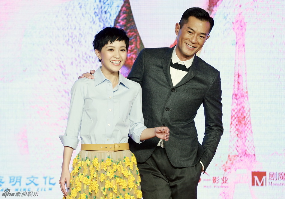 组图:电影《巴黎假期》首映 古天乐郭采洁甜蜜_高清图集_新浪网