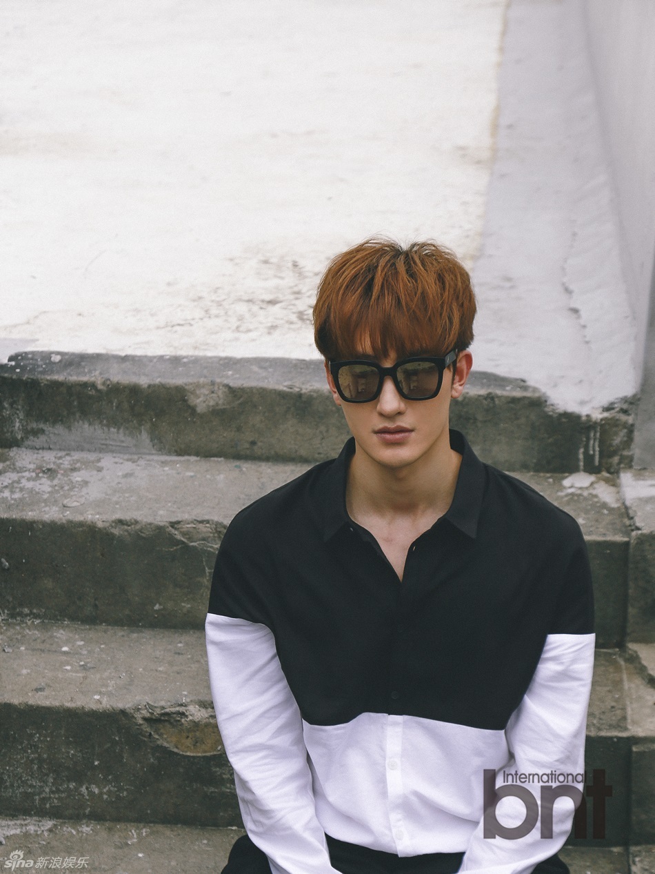新浪娱乐讯 近日,super junior-m成员周觅携手bntnews拍摄了一组时尚