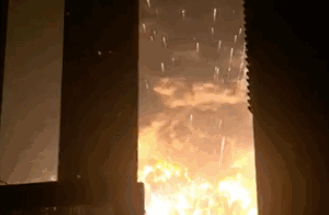 天津突发大爆炸场面惨烈