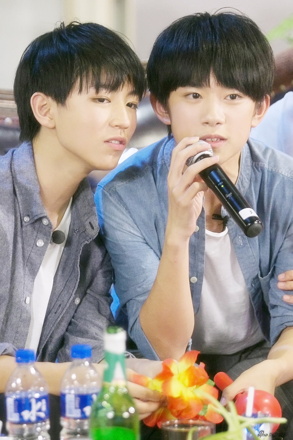 tfboys深夜探班《偶像》