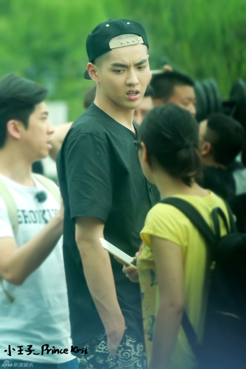 组图:吴亦凡光头录综艺 李晨范冰冰十指紧扣_高清图集_新浪网