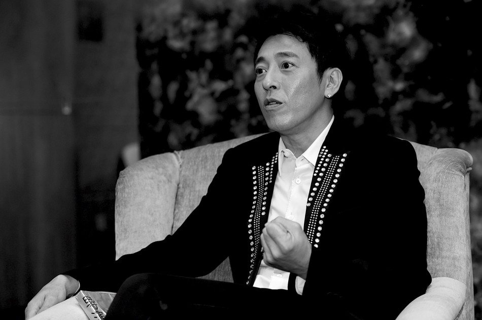 新浪娱乐讯 28日,新浪娱乐独家对话演员吕颂贤.(王远宏/摄影)