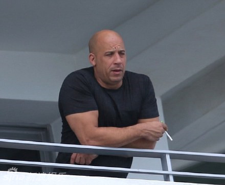 组图:男神不再?范迪塞尔身材发福肚腩凸出_高清图集_新浪网