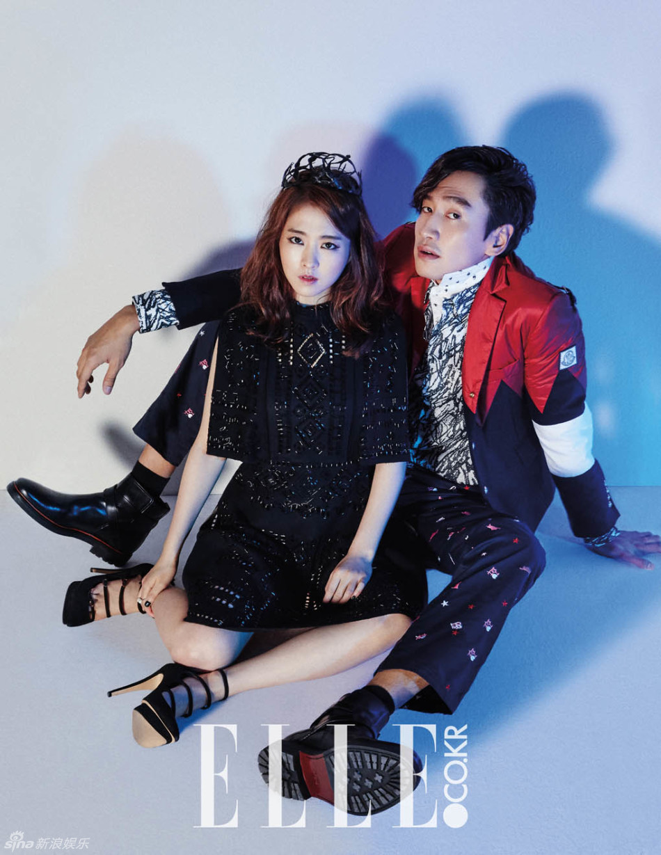 组图:李光洙拍海报严肃脸 拥朴宝英表情高傲_高清图集_新浪网