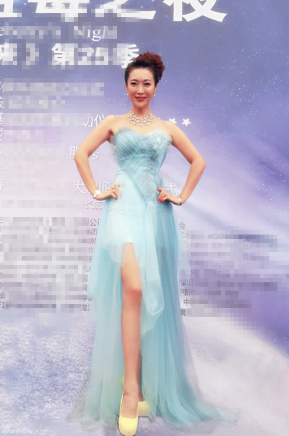 组图:郭金亮相蓝莓小姐颁奖礼 高贵典雅显气质_高清图集_新浪网