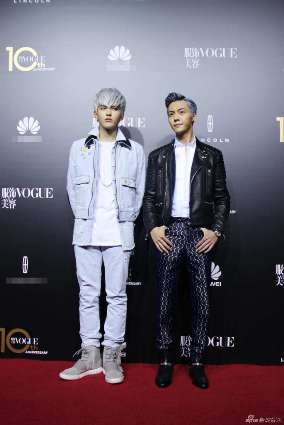 组图:陈伟霆吴亦凡出席时尚盛典 穿衣品味获赞_高清图集_新浪网