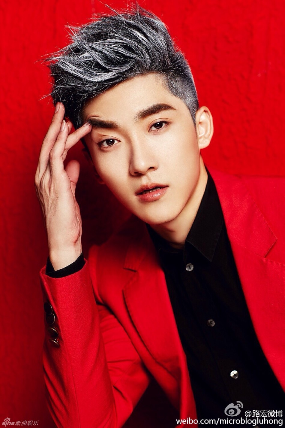 演员路宏的万圣节造型