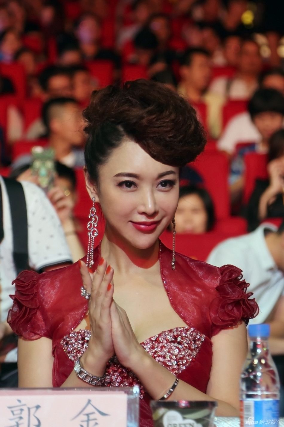 新浪娱乐讯 近日,郭金参加了世界小姐旅游中国区总决赛的落幕盛典