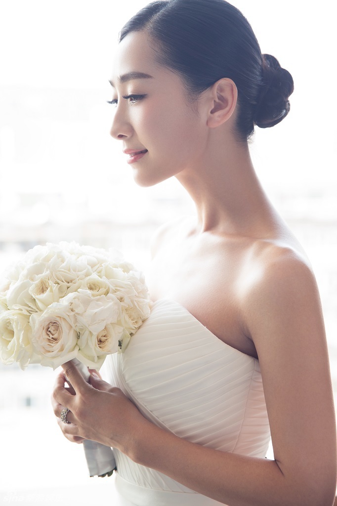 组图:陶昕然婚纱写真曝光 唯美惊艳侧颜动人_高清图集_新浪网